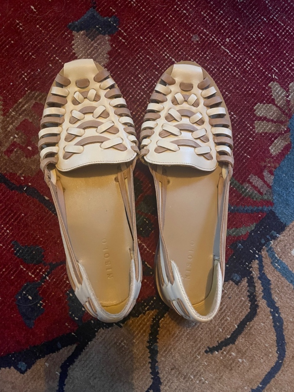 Nisolo leather huarache sandals